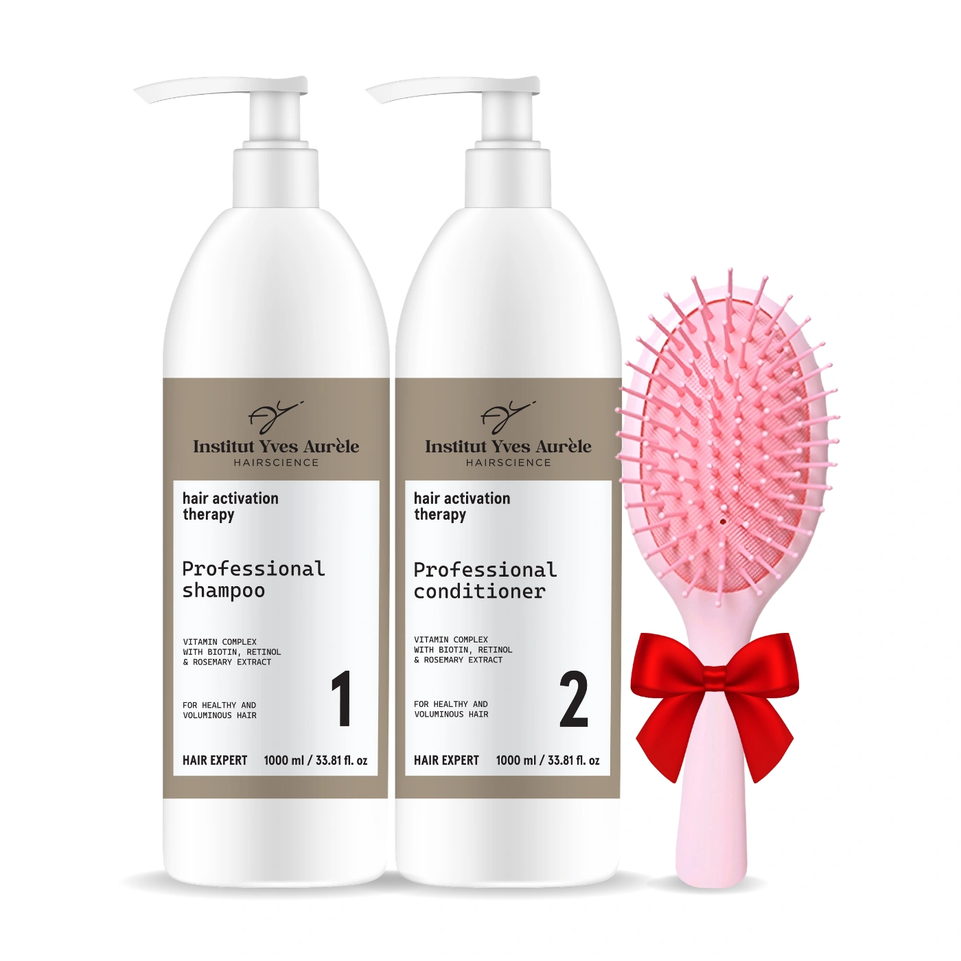 MEGA dydžio pažangi plaukų augimo aktyvinimo ir tankinimo sistema